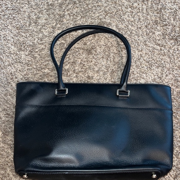 Kate Spade Black Leather Tote - Picture 5 of 5